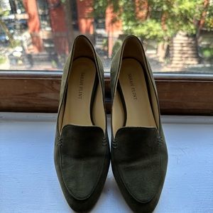 Sarah Flint Olive Green Loafers